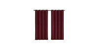 GoodGram 2 Pack: Hotel Thermal Grommet 100% Blackout Curtains