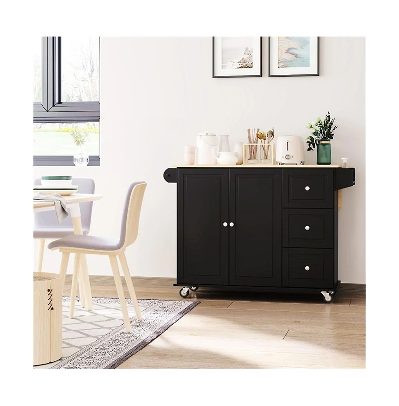 Slickblue Compact Durable Kitchen Storage Cabinet Ideal for Maximizing Small Kitchen Storage