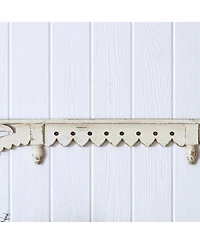Rustic Wooden Wall Shelf Charming and Functional Home Decor