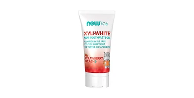 Now Foods XyliWhite Kids Toothpaste Gel ,Strawberry Splash 3 oz