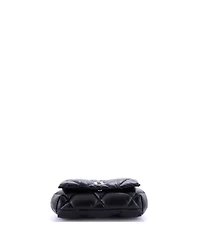 Pre-Owned Balenciaga Medium Touch Clutch Quilted Puffy Leather