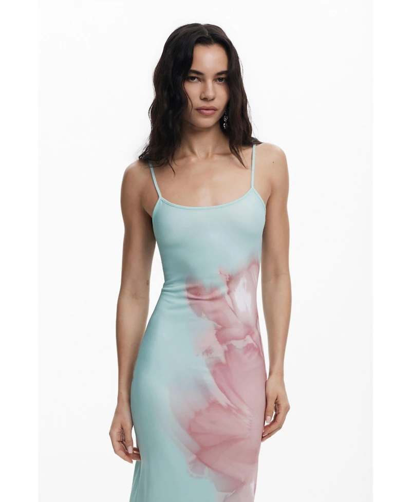Desigual Women's Floral midi dress