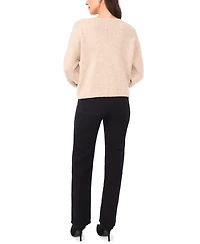 Sam & Jess Women's Crewneck Star Pattern Sweater