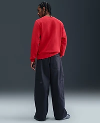 Nike Men's Pullover Fleece Crewneck Logo Sweatshirt