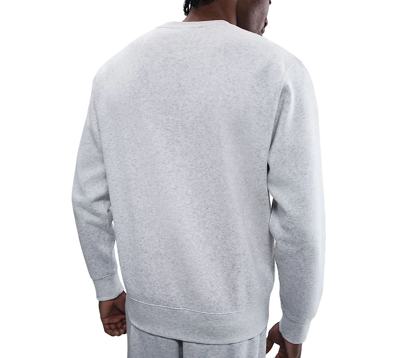 Nike Men's Pullover Fleece Crewneck Logo Sweatshirt