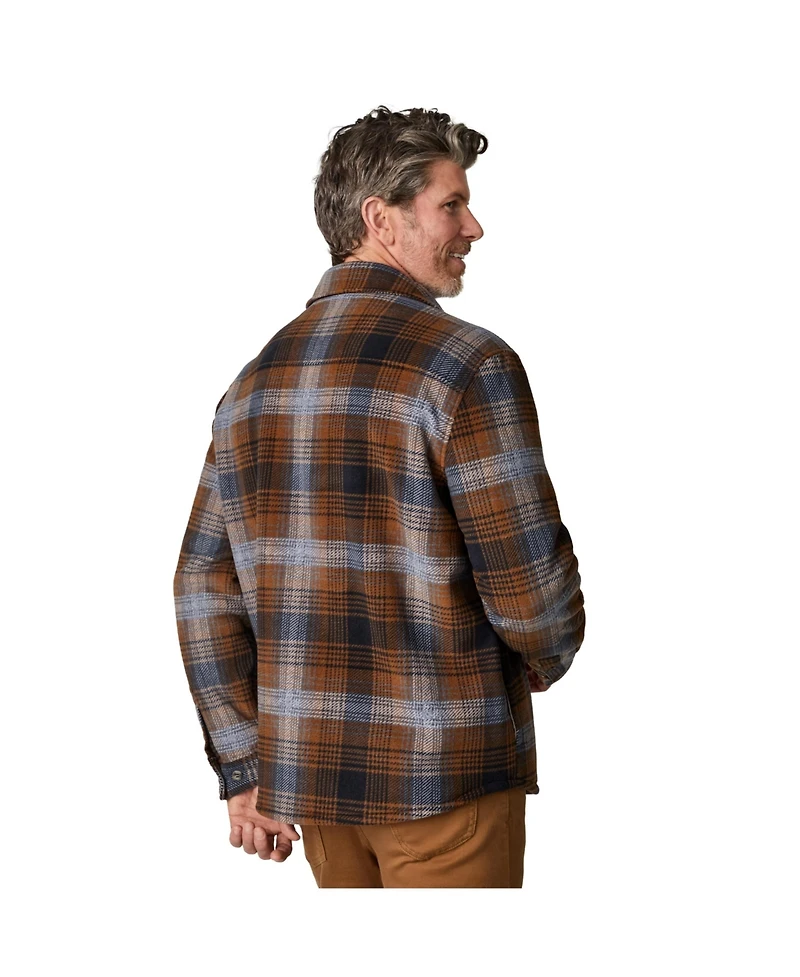 Free Country Men's Mountain Ridge Sueded Chill Out Fleece Jacket