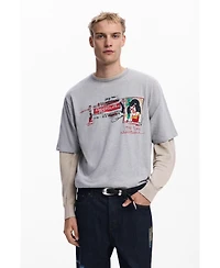 Desigual Men's Oriental printed jeans