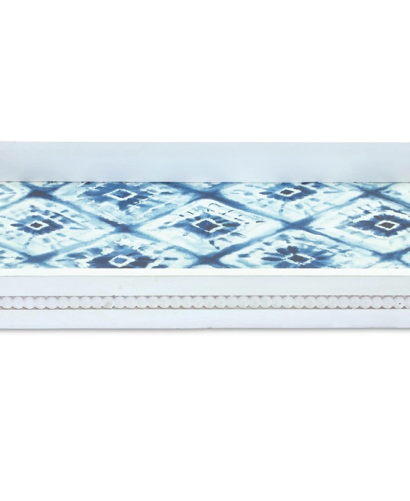 Wooden Tie-Dye Design Tray (Set of 2)