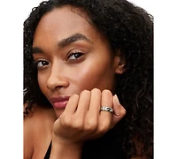 Pandora Rippled Wide Band Ring