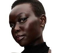 Pandora Rippled Open Hoop Earrings