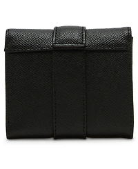 Anne Klein Covered Buckle Flap Wallet Gift Set
