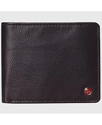 Alpine Swiss Mens Commuter Rfid Bifold Wallet 2 Id Windows Divided Bill Section