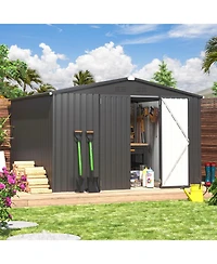 Aecojoy 10'x8' Outdoor Storage Shed