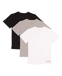 Calvin Klein Little & Big Boys Cotton T-Shirts, Pack of 3