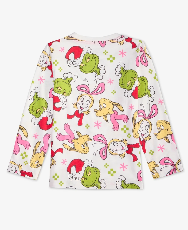 Epic Threads Girls Toddler 2T-4T Grinch and Friends Printed T-Shirt, Macy's Exclusive