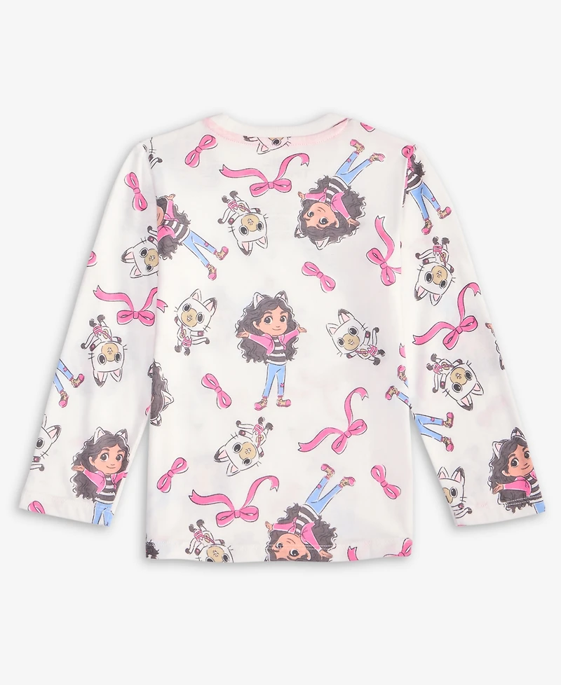 Epic Threads Girls Toddler 2T-4T Long-Sleeve Gabby Printed T-Shirt, Macy's Exclusive