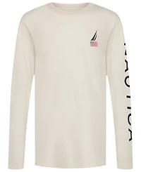 Nautica Boys 8-20 Usa J-Class Long Printed Sleeve T-Shirt