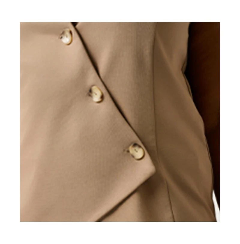 Estelle Plus Mahina Vest-Style Top