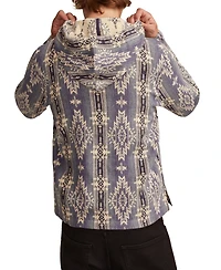Lucky Brand Men's Long Sleeves Woven Jacquard Baja