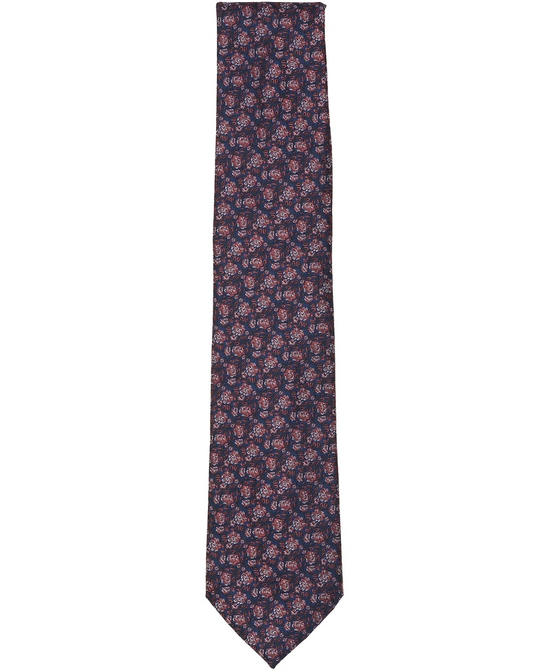 Michael Kors Men's Tolane Floral Print Classic Tie