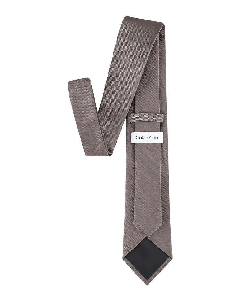 Calvin Klein Men's Silky Solid Tie