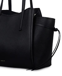 Radley London Blake Gardens Large Leather Ziptop Tote Bag