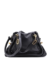 Pre-Owned Chloe Medium Paraty Top Handle Bag Leather