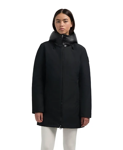 Pajar Women's Nova Mixed Media 3 1 Coat with Fixed Hood