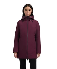 Pajar Women's Nova Mixed Media 3 1 Coat with Fixed Hood