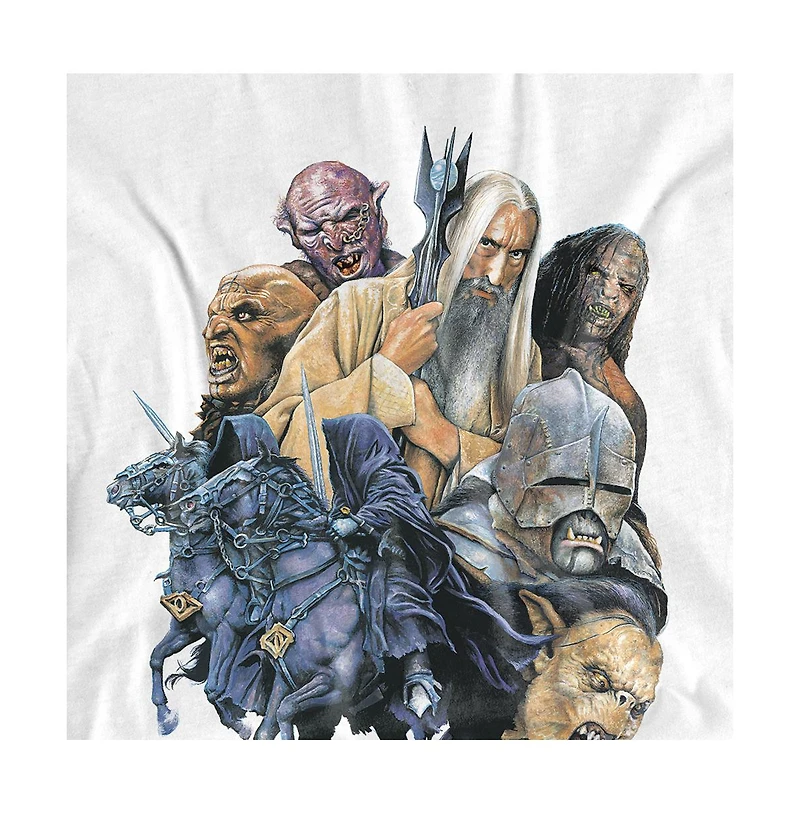 Logovision Men's The Lord of Rings Collage Evil T Shirt