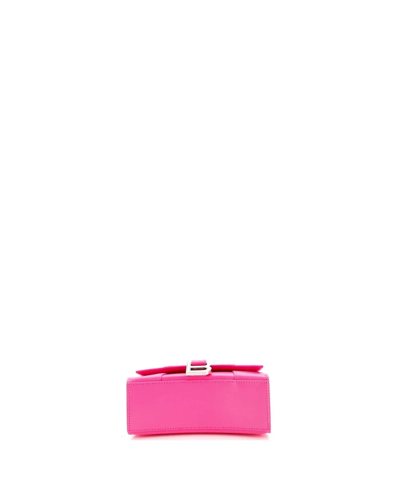 Pre-Owned Balenciaga Hourglass Top Handle Bag Leather