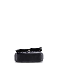 Pre-Owned Versace Virtus Clutch on Chain Quilted Leather