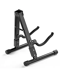 Yescom Electric Guitar Case for Stratocaster Style w/ Folding Guitar Floor Stand
