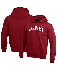 Champion Big Boys and Girls Crimson Alabama Tide Basic Arch Hoodie