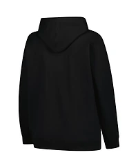 Champion Women's Black Kentucky Wildcats Plus Heart Soul Notch Neck Pullover