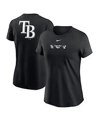 Nike Women's Black Tampa Bay Rays Over Shoulder T-Shirt