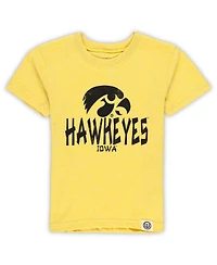Wes & Willy 2-Piece Toddler Iowa Hawkeyes Cloudy Yarn T-Shirt and Shorts Set