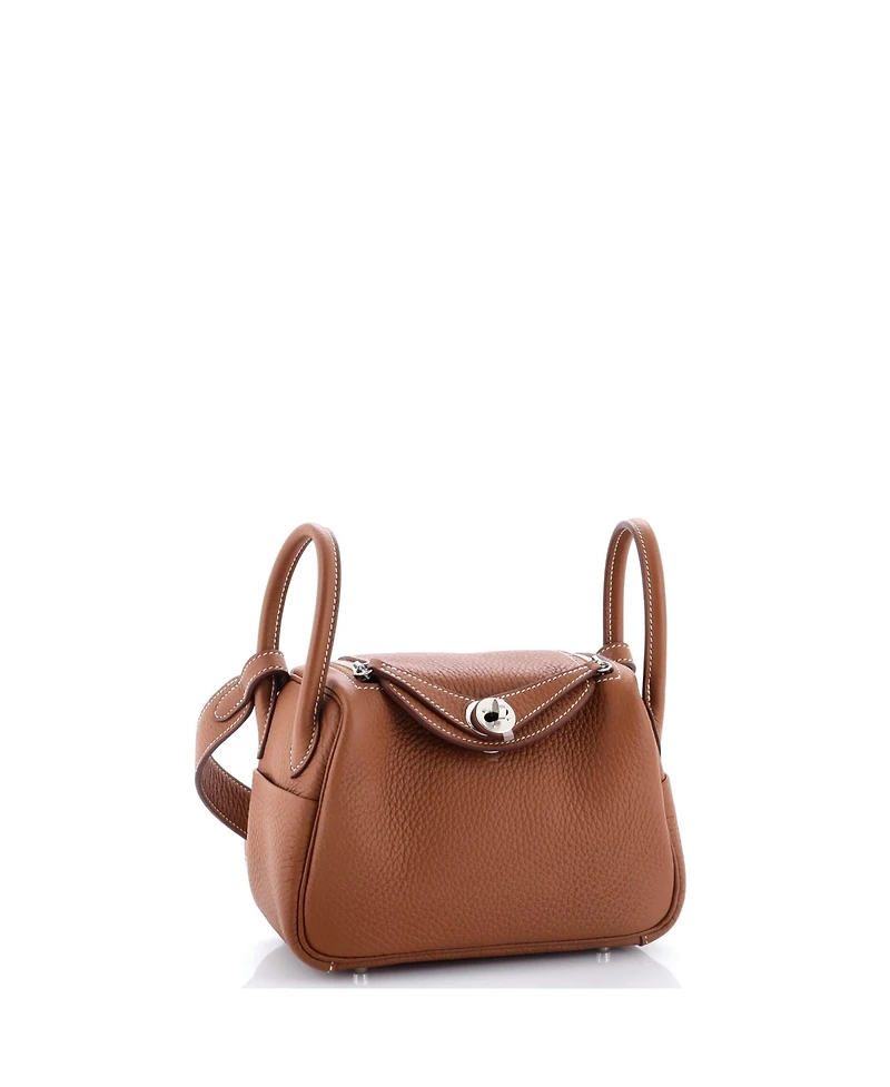 Pre-Owned Hermes Mini Lindy Bag Clemence