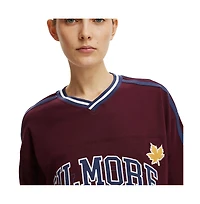 Cotton On Women's Lcn V Neck Retro Graphic Boxy Tee