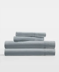 ienjoy Home Long Staple 300-Thread Count Cotton Solid -Pc. Sheet Set