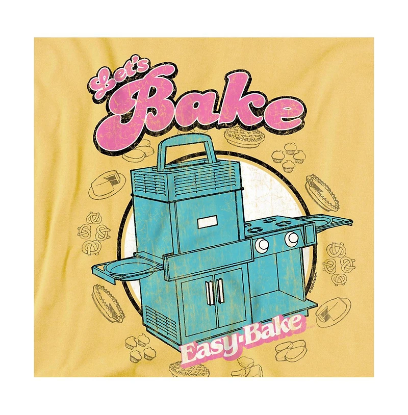 Logovision Men's Easy Bake Oven Let's Retro with Treats T Shirt