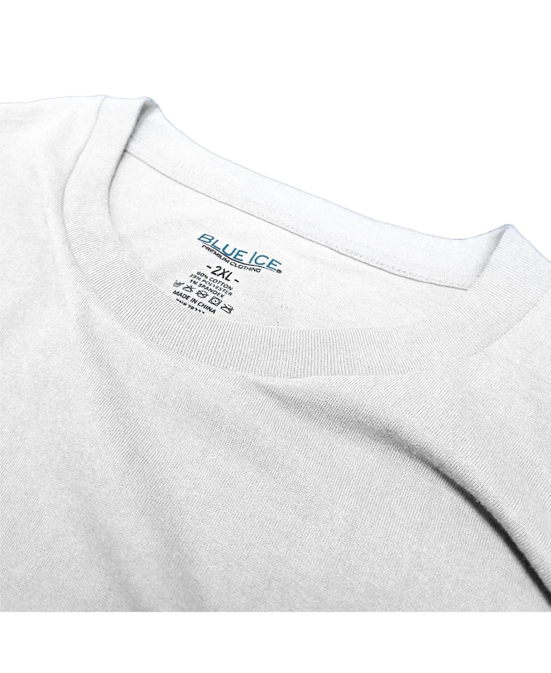 Blue Ice Women's Loose Fitting Short Sleeve Crew Neck Tee- 3 Pack