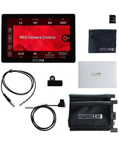 SmallHD Cine 7 Touchscreen On-Camera Monitor with Red Control Kit