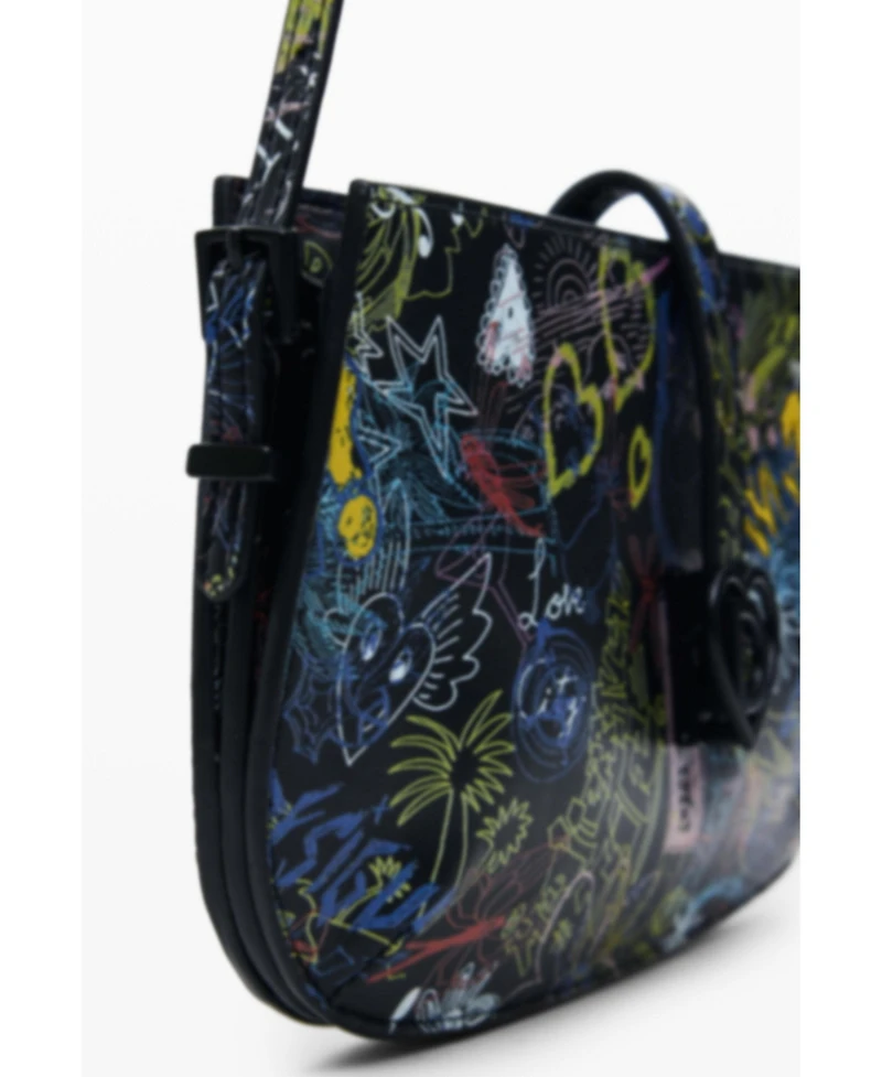 Desigual Women's Small graffiti studio bag