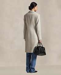 Polo Ralph Lauren Women's Herringbone Peak Lapel Coat