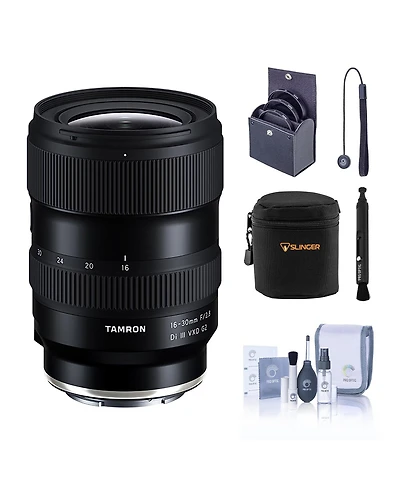 Tamron 16-30mm f/2.8 Di Iii Vxd G2 Lens for Sony E, Bundle with 67mm Filter Kit, Lens Case, Pen Lens Cleaner, Cleaning Kit and Lens Cap Tether