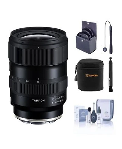 Tamron 16 30mm F 2.8 Di Iii Vxd G2 Lens For Sony E Bundle With 67mm Filter Kit Lens Case Pen Lens Cleaner Cleaning Kit Lens Cap Tether