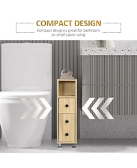 Slickblue Durable Bathroom Cabinet for Towels and Essential Storage in Small Spaces