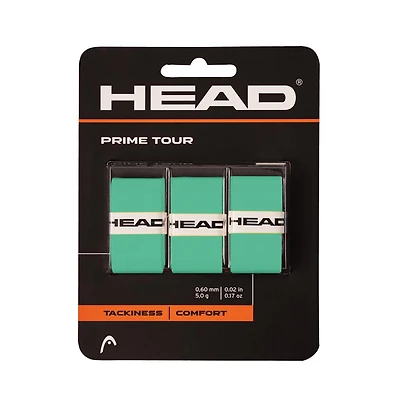 Head Prime Tour 3 Pack Mint Overgrip - Mint