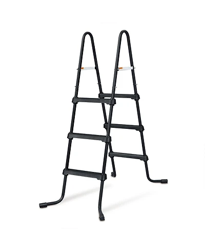 Funsicle 36" SureStep 3 Stair Outdoor Above Ground Swimming Pool Ladder, Black